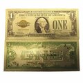 Endless Games Premium Replica 1 Dollar Paper Money Bill 24k Gold Plated Fake Currency Banknote Art Commemorative EN3289628